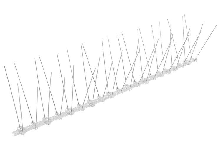 Kolce odstraszające ptaki podwójne