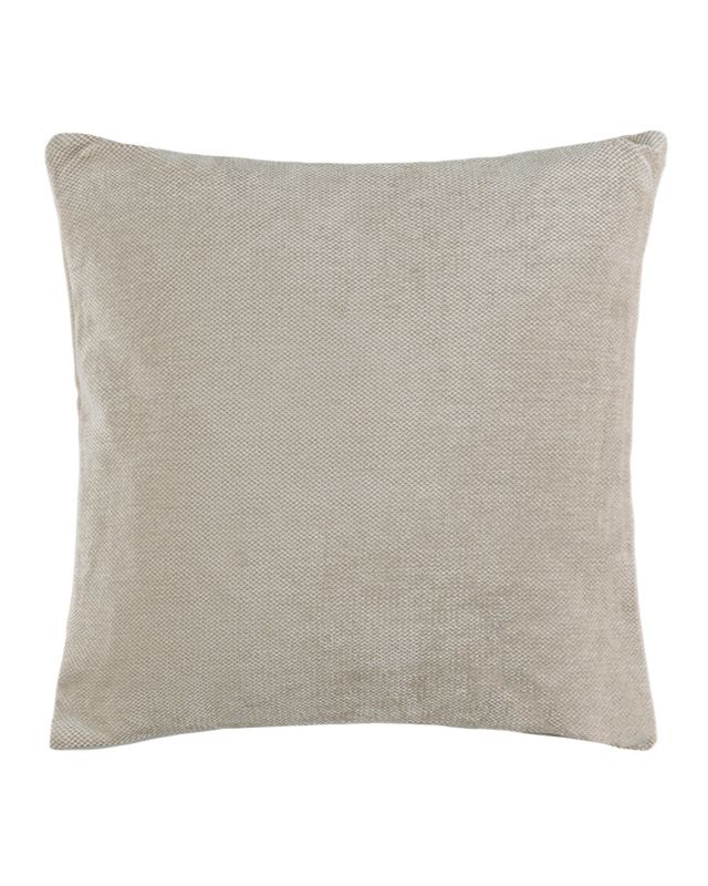 Poduszka dekoracyjna żakardowa Calmo Pallore Mazovia 45x45cm beżowa, kremowa, zdejmowana poszewka 1szt.