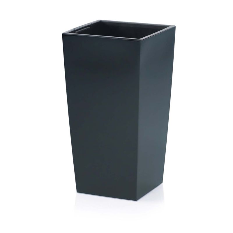 Doniczka Ogrodowa EDANTI Duża Kwadrat Antracyt Wkład 61 cm 1 szt.