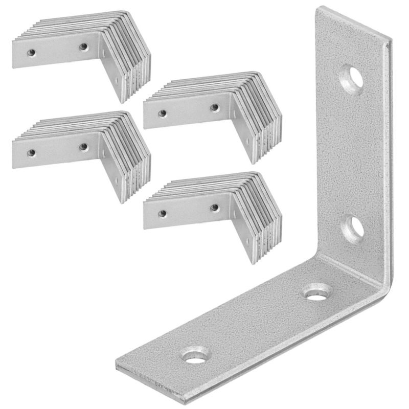 Kątownik ciesielski KOTARBAU nierdzewny ocynkowany 50x50x17 mm 50 szt.