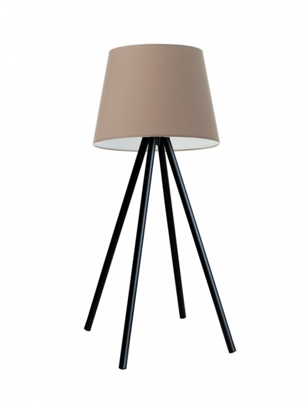 Lampka Nocna Volta Light Factory Solaris Abażur Cappuccino 1xE27 1szt.