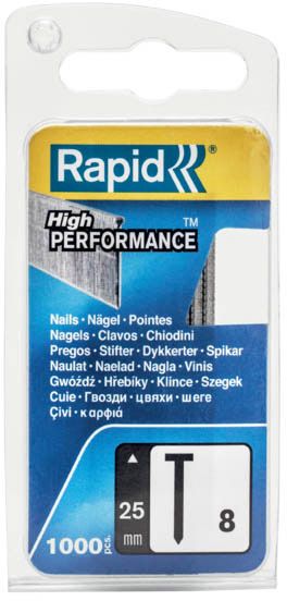 Sztyfty galwanizowane Rapid 8/25 mm 1000 szt.