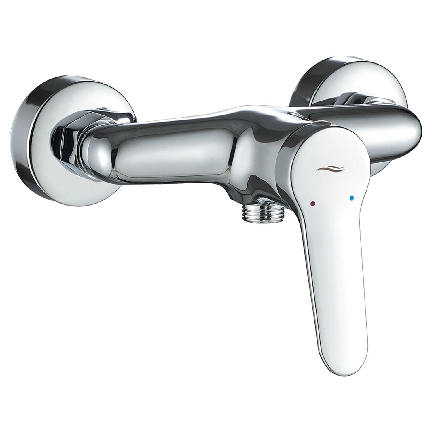 Kuchinox Bateria natryskowa ścienna bez zestawu natryskowego Villa chrom