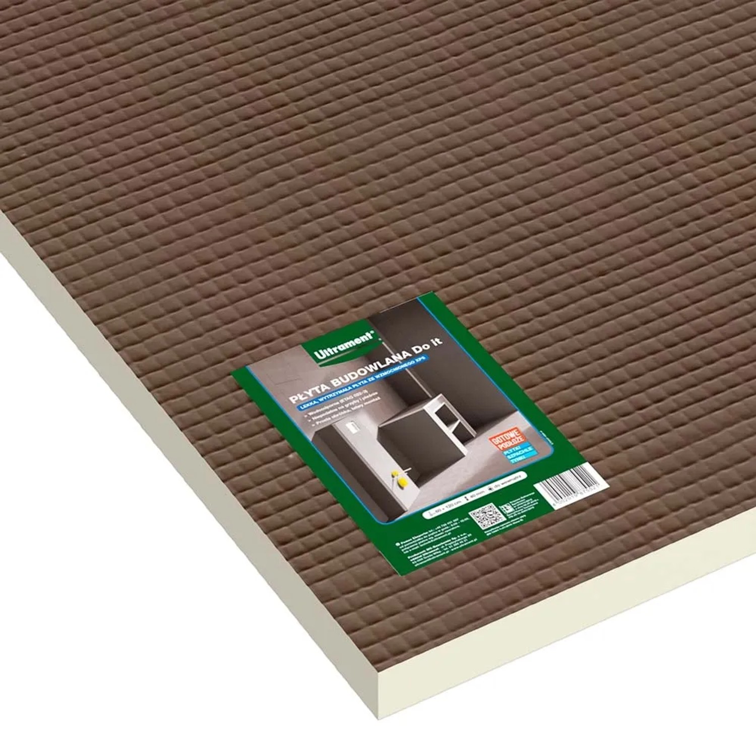 Ultrament Płyta budowlana 1200 mm x 600 mm x 40 mm