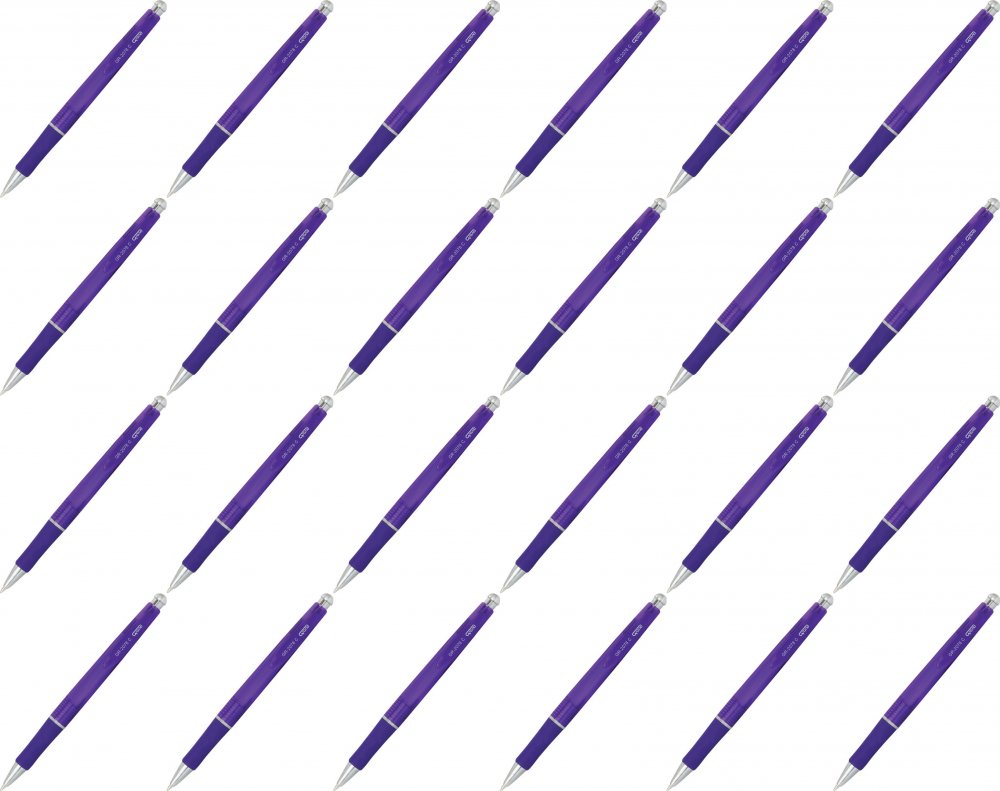 24x Długopis automatyczny Grand GR-2078C, 0.7mm, niebieski