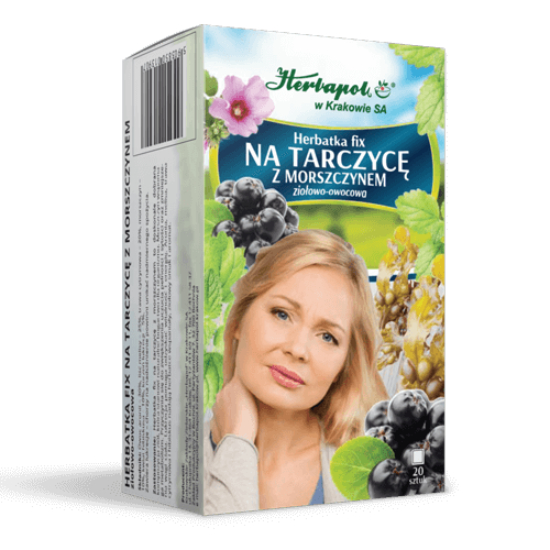 Na tarczycę - ziołowo-owocowa herbatka fix z morszczynem, saszetki, 20 sztuk