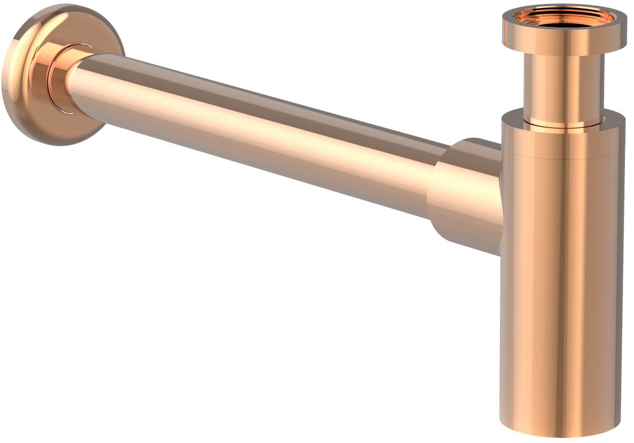 Roca Aqua syfon do umywalki butelkowy złoty A5064070RG