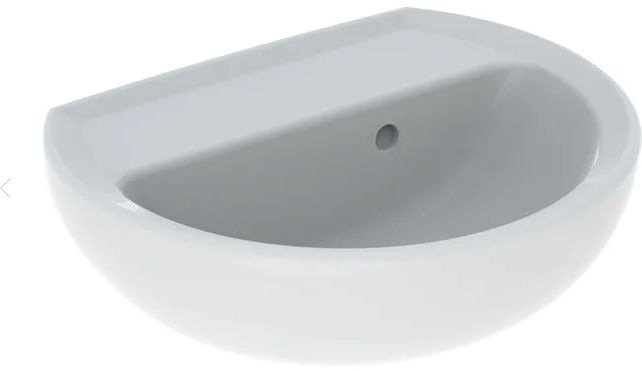 Koło Rekord umywalka 45x37 cm półokrągła ścienna biała K91045000 - Wysyłka w 24h