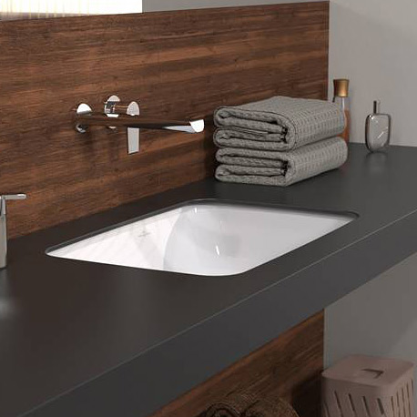 Villeroy & Boch Architectura umywalka 56x36 cm podblatowa prostokątna Weiss Alpin 5A776101