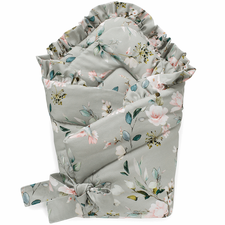 Yosoy Rożek niemowlęcy 100% cv Bambus - 75 x 75 cm-Secret Garden eco satin cotton