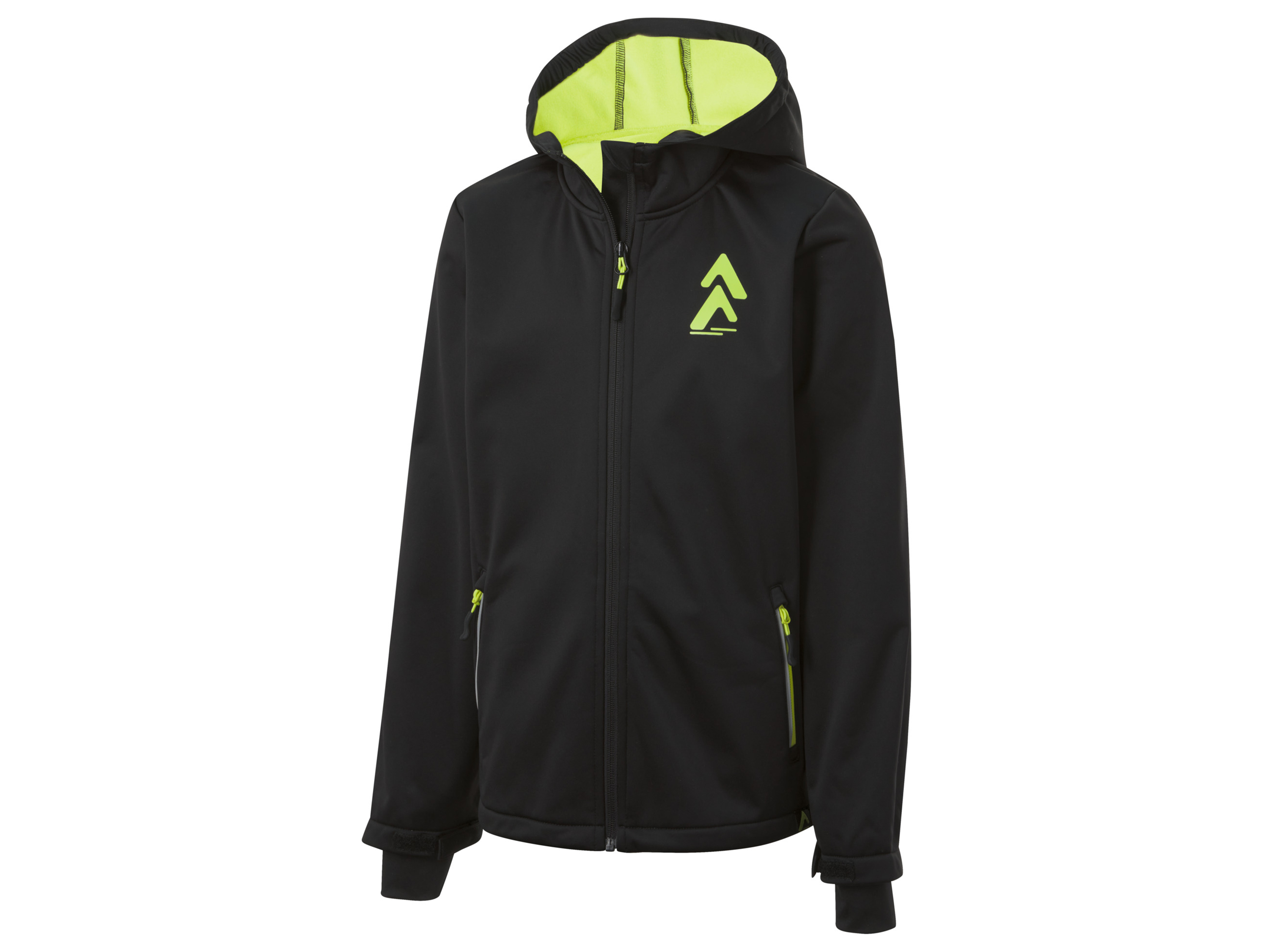 Crivit Kurtka softshell dziecięca 158/164, Czarny