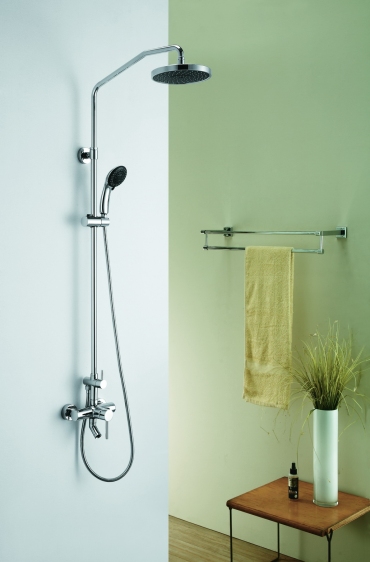 Darmowa Dostawa - Zestaw prysznicowy ścienny chrom Blue Water Denver DENZWPN500C