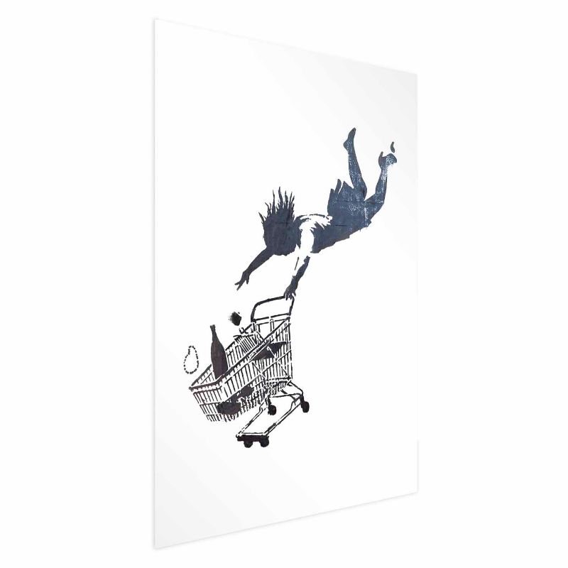 Plakat Artgeist Szał zakupów 21x30 cm bez ramy 1 szt