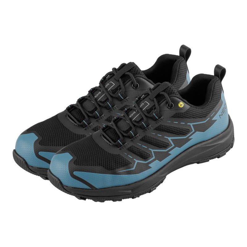 Półbuty robocze S1 SR, ESD, podnosek kompozytowy, rozmiar 46, 1 para