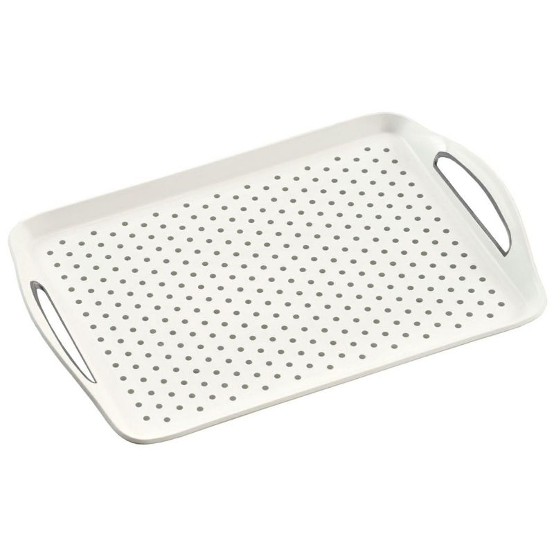 Taca antypoślizgowa Kesper biała 45x32 cm 1 szt.