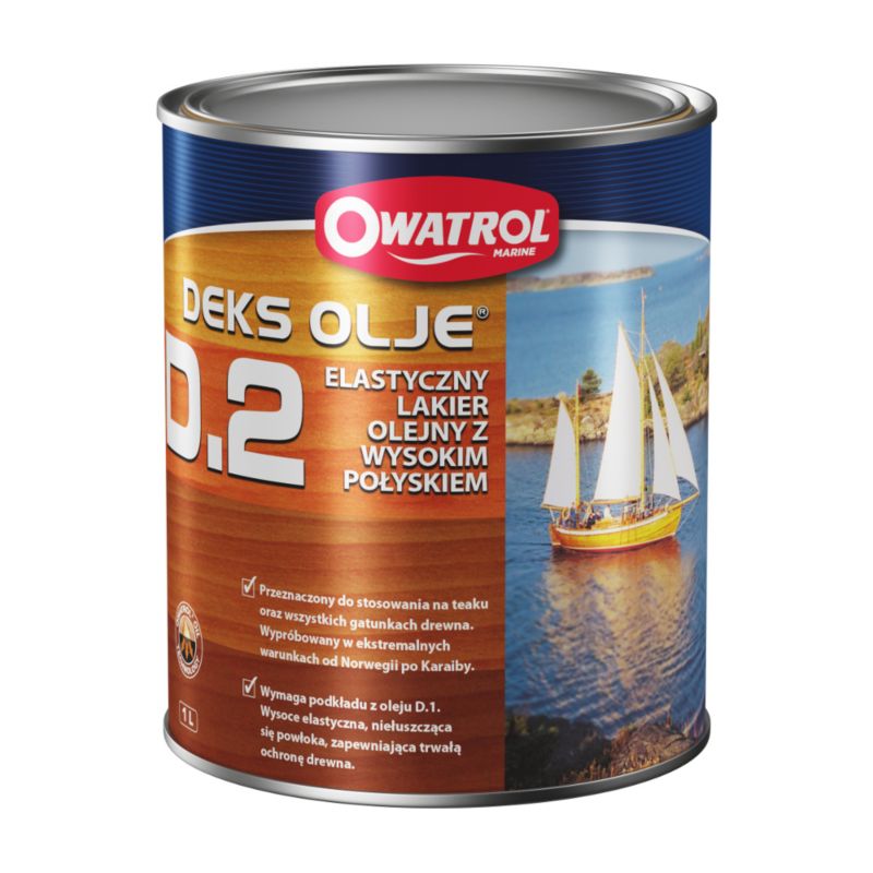 Lakier do łodzi Owatrol Marine D2 1 l 1 szt.