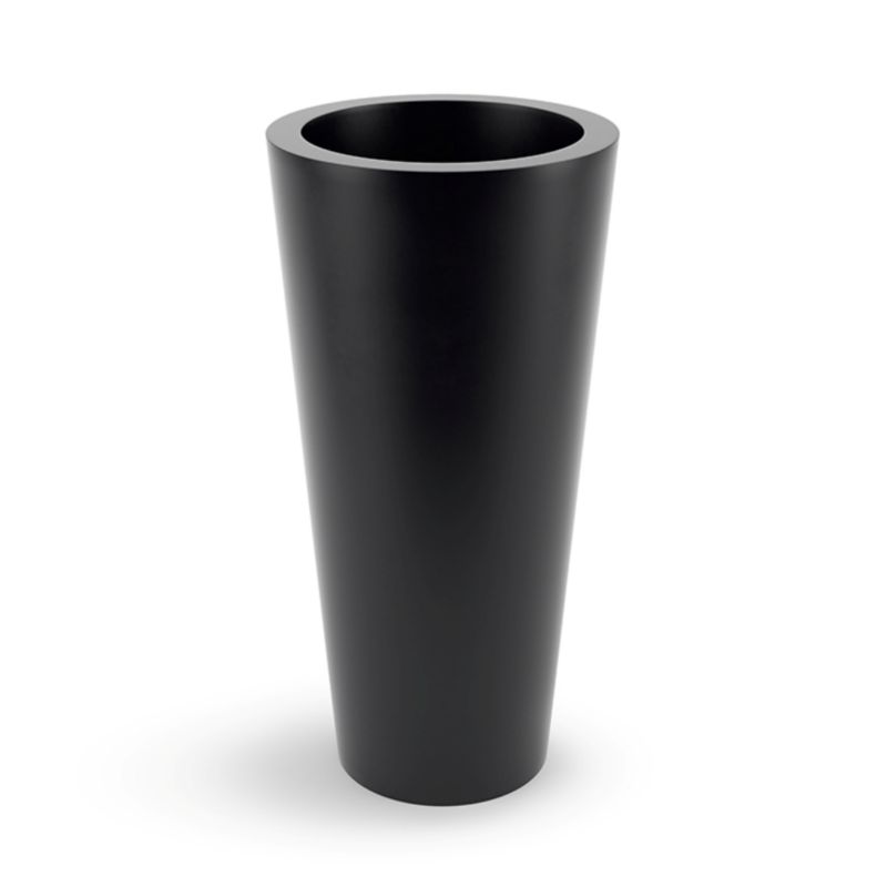 Doniczka PD Concept Do Domu Ogrodu VENUS 91 Czarna 1 szt