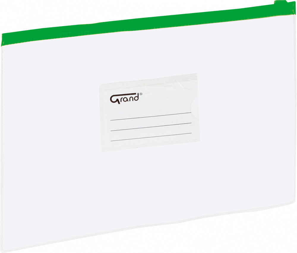 Koszulka z suwakiem Grand, A4, zielony