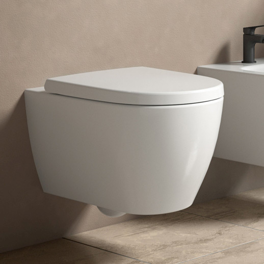 Ideal Standard i.Life O combi-Pack zestaw z deską wisząca bez kołnierza ze spłukiwaniem wirowym biały T572501 - Wysyłka w 24h