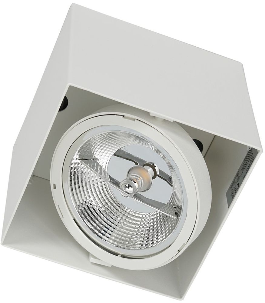 Milagro Plaza lampa podsufitowa 1x12W biała ML4743