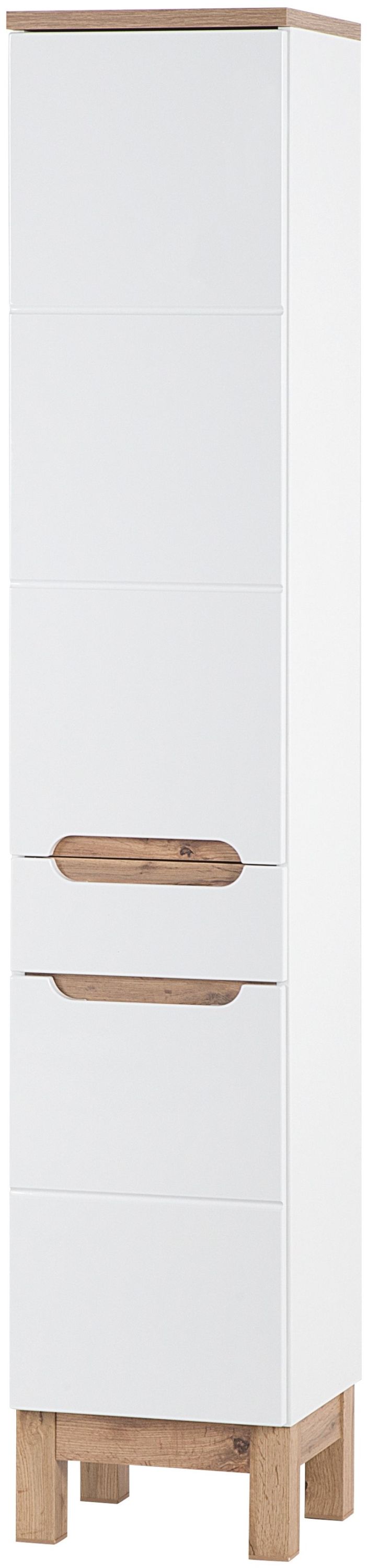 Comad Bali White szafka 35x33x187 cm boczna stojąca biała BALIWHITE800FSC