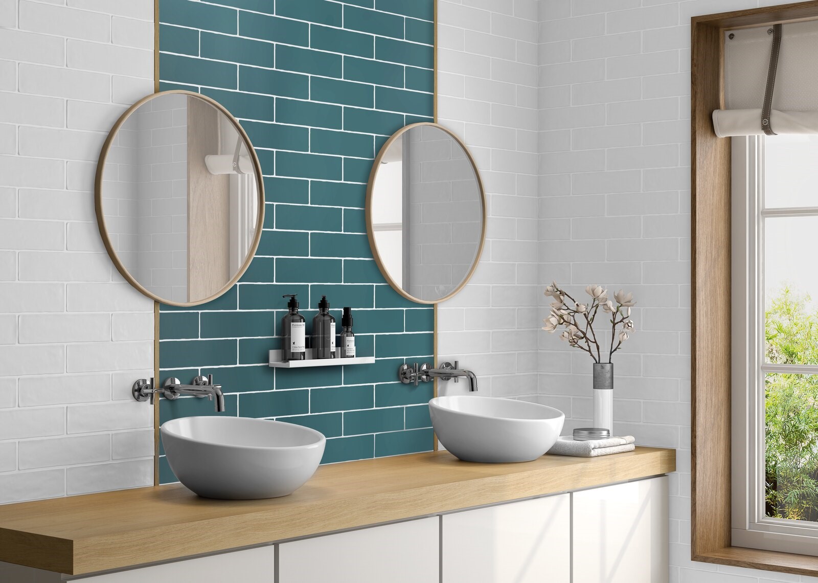 Monopole Boreal White Mat płytka ścienno-podłogowa 28x7,5 cm