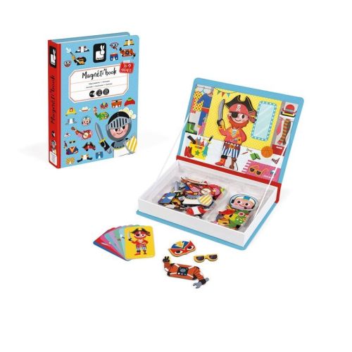 Janod Magnetyczna układanka Kostiumy Chłopiec