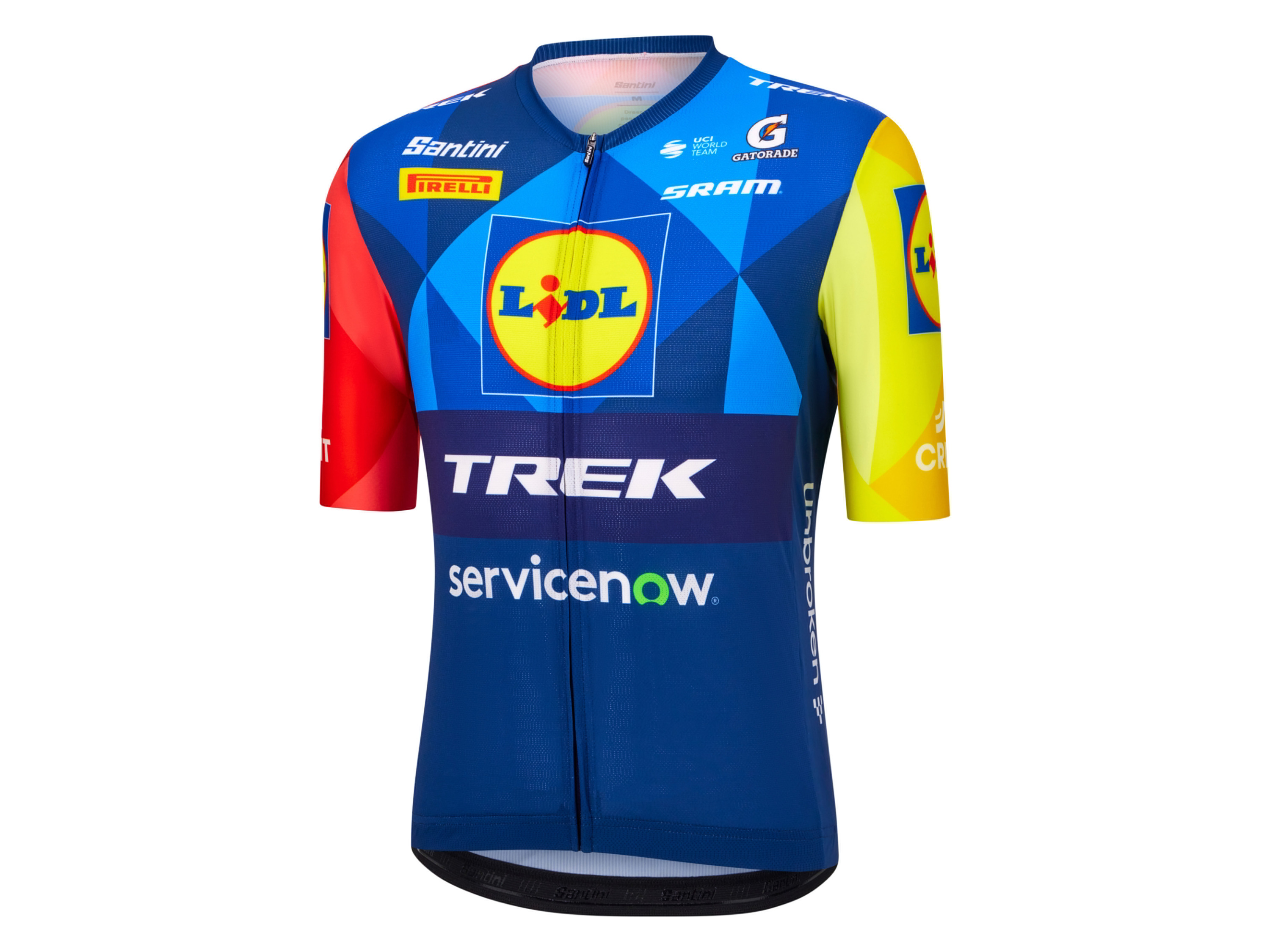 Santini Koszulka męska z krótkim rękawem Team Lidl-Trek 2026 XXl