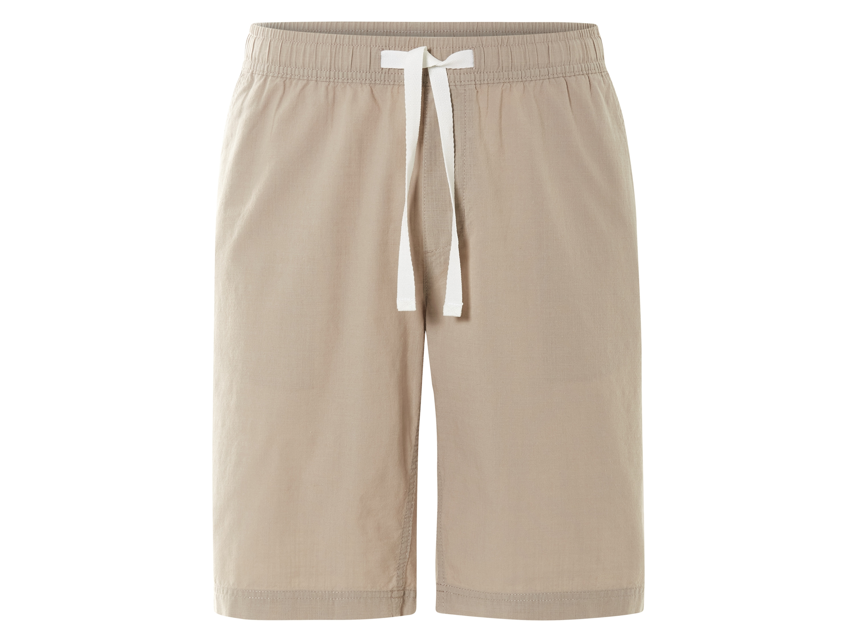 Livergy Bermudy męskie z bawełny Beżowy, XL 56/58