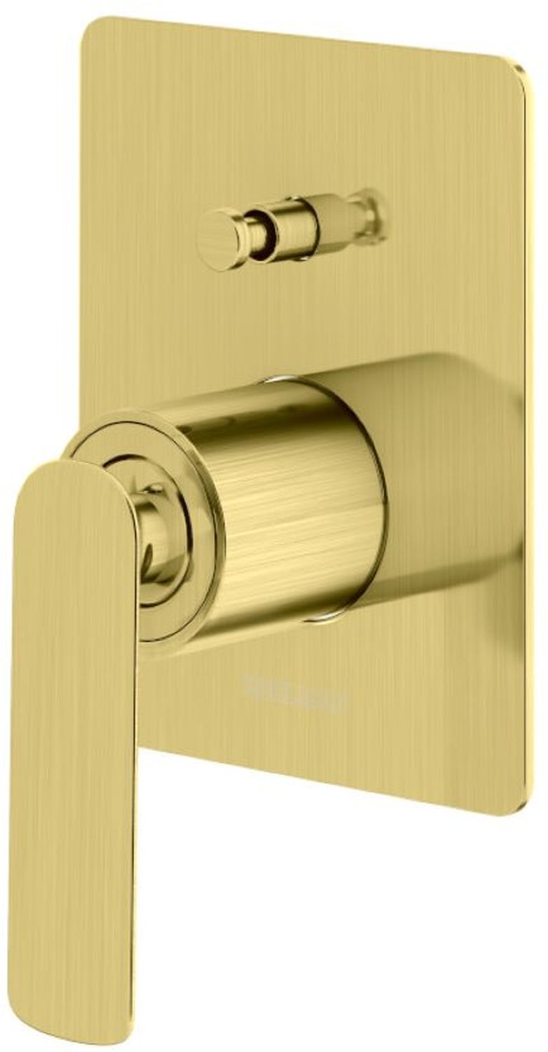 Darmowa Dostawa - Bateria wannowo-prysznicowa Kohlman Experience Brushed Gold QW210EGDB