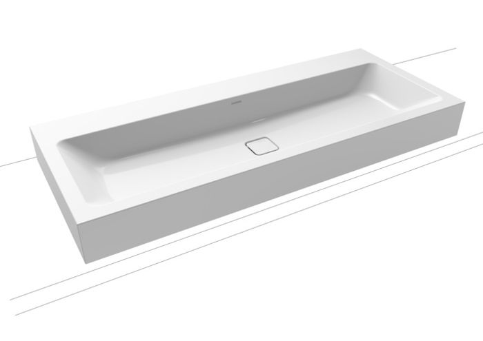 Darmowa Dostawa - Umywalka 120x50 cm prostokątna ścienna biała Kaldewei Cono 902706003001