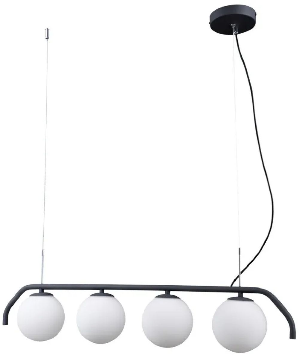 Darmowa Dostawa - Lampa wisząca 4x5 W grafitowa Italux Carimi PND33004BK