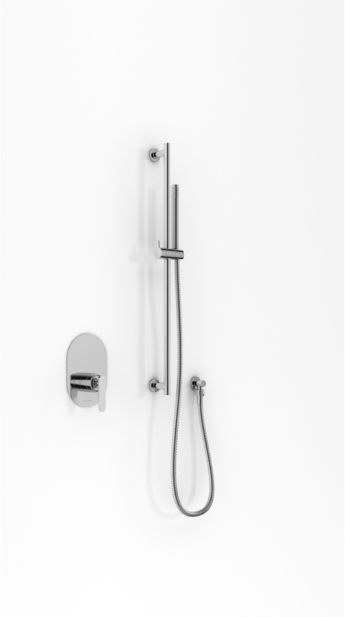 Darmowa Dostawa - Zestaw prysznicowy podtynkowy chrom Kohlman Boxine QW220BSP4