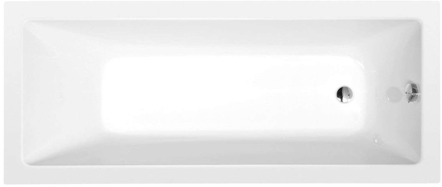 Darmowa Dostawa - Wanna prostokątna Slim 160x70 cm biały Polysan Noemi 71707S