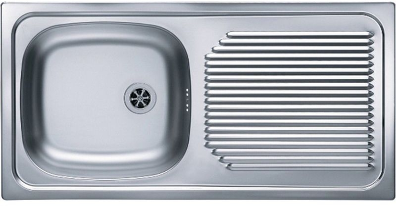 Darmowa Dostawa - Zlewozmywak stalowy 86x44 cm Alveus Basic 1009181