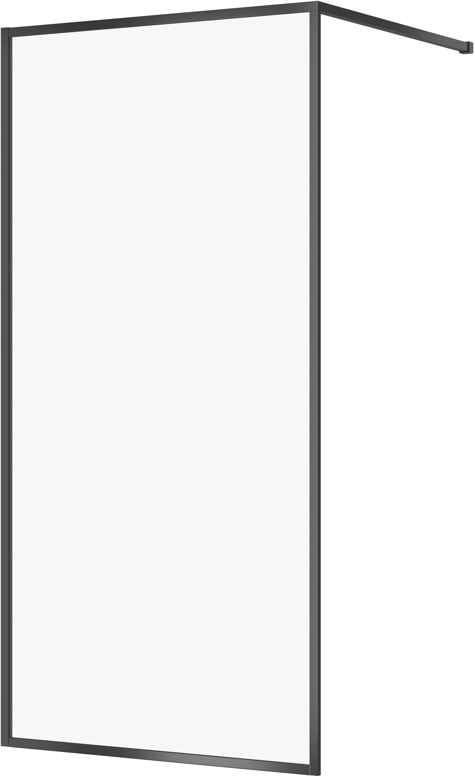 Darmowa Dostawa - Ścianka prysznicowa walk-in 100 cm Cersanit Larga S932139