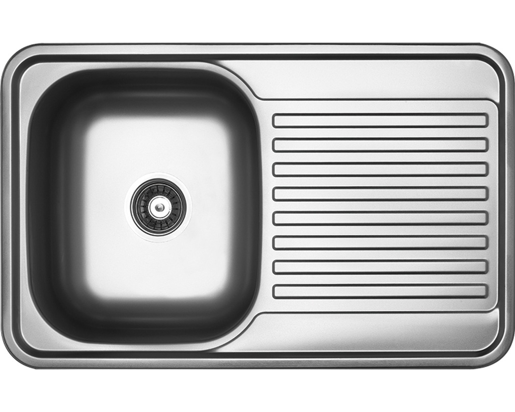 Darmowa Dostawa - Zlewozmywak stalowy 78x48 cm Kuchinox Faro SKH311T