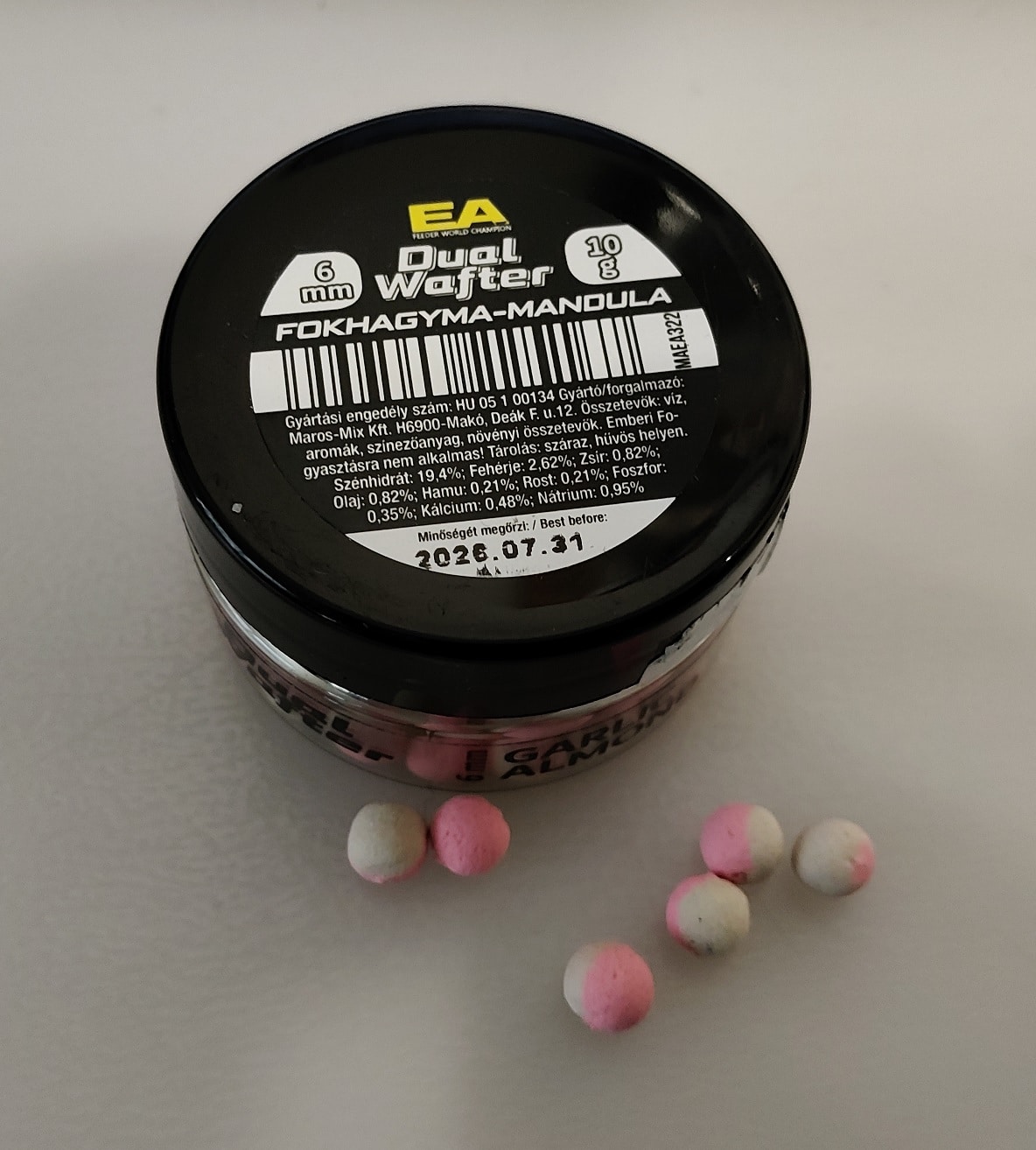 Maros Kulki Proteinowe EA Dual Wafter Migdał Czosnek 9mm