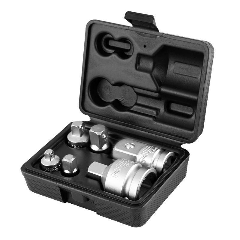 Zestaw adapterów do kluczy nasadowych NEO TOOLS 6 szt. 1 kpl