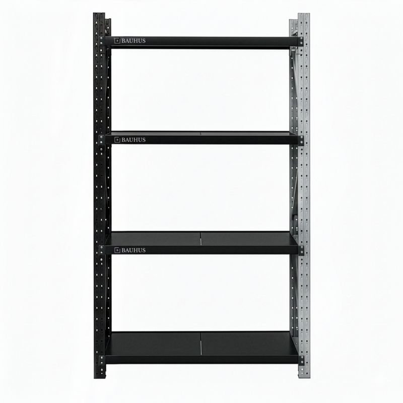 Regał modułowy Bauhus moduł dostawka 250x150x60 Czarne