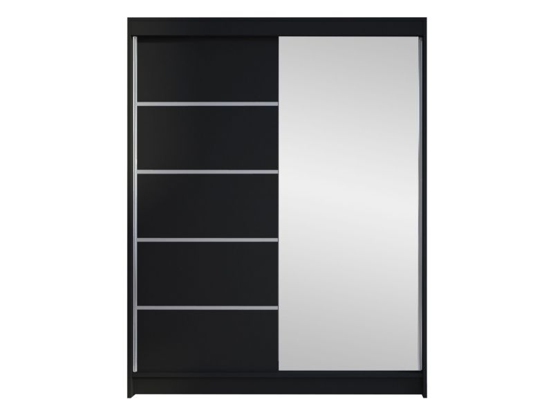 Szafa MIRJAN 24 z drzwiami przesuwnymi Camino III czarny 1 szt.