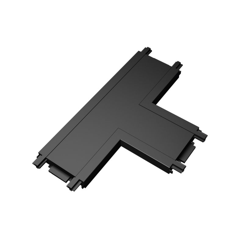 Łącznik MasterLED Luxo 48V szyna natynk typ T czarny 1 szt.