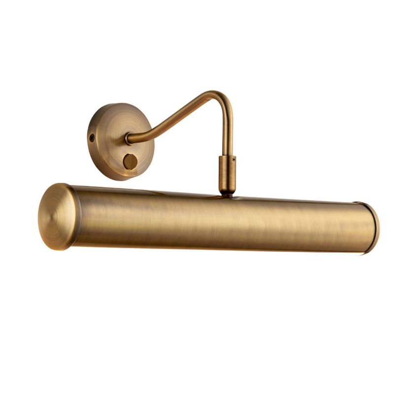 Kinkiet obrazówka z włącznikiem Endon TURNER antyczny mosiężny 2xE14x15W IP20 - 1 szt.