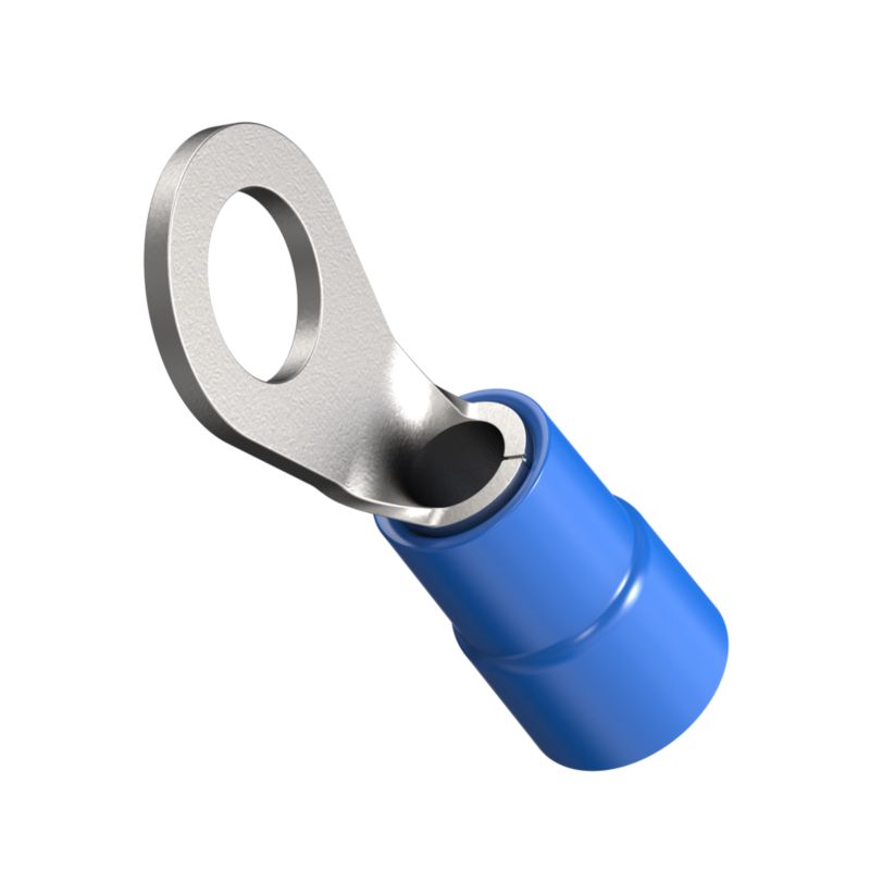 Końcówki oczkowe izolowane ERKO 16mm2/8M 100 szt.