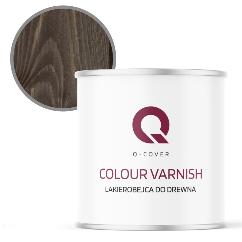 Lakierobejca do Drewna 3w1 Q-Cover Palisander Półmat 2.5L