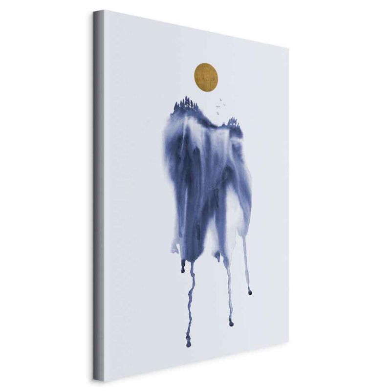 Obraz Artgeist Akwarelowy las 40 x 60 cm flizelina 1 szt