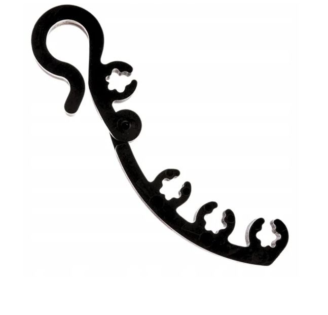 Uchwyt rynnowy Mission Air do mocowania kabli paczka 20 szt.