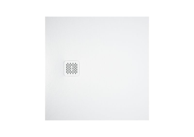 Brodzik kompozytowy Roca Sky kwadratowy 80 x 80 x 3 cm biały