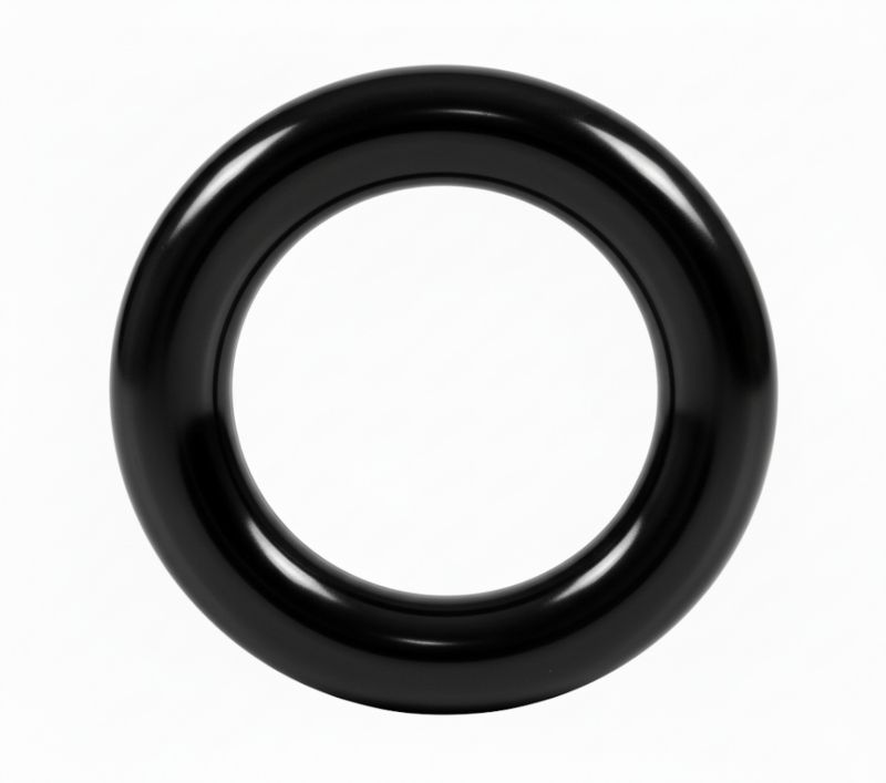 Rozeta przelewu z gwintem Hytti Fluxio czarna