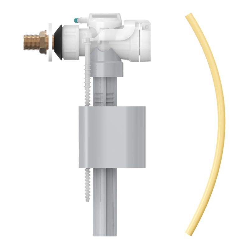 Zawór napełniający Flomasta 3/8" boczny mosiężny